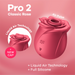 Satisfyer Pro 2 Classic Rose Luchtdruk Vibrator 16 cm