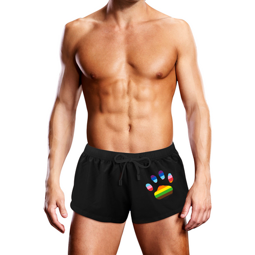 Prowler Zwemshort Black Oversized Paw