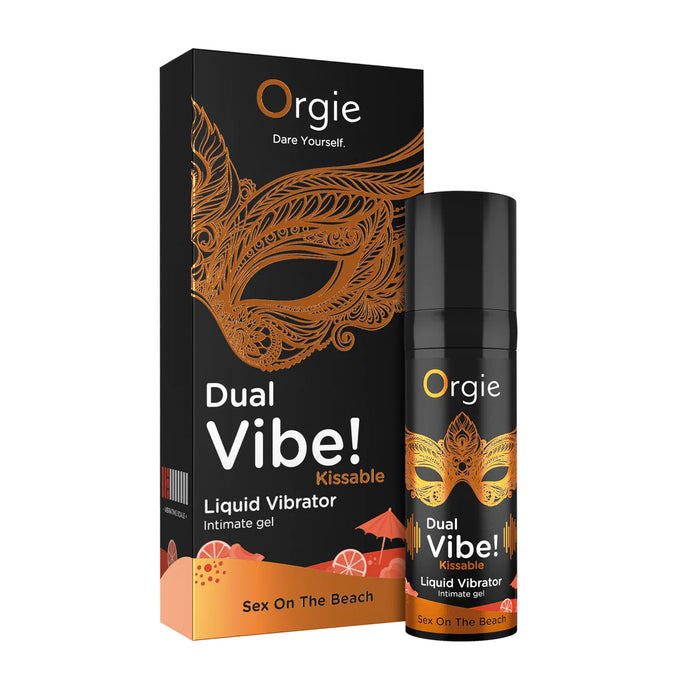 Orgie Dual Vibe Liquid Vibrator Sex On The Beach 15 ml