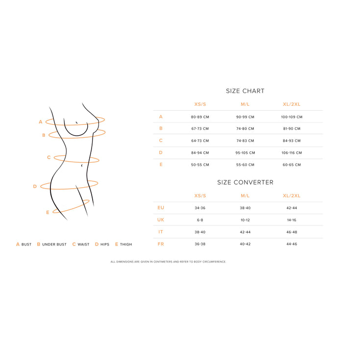 Obsessive Novenes Korset & String Zwart