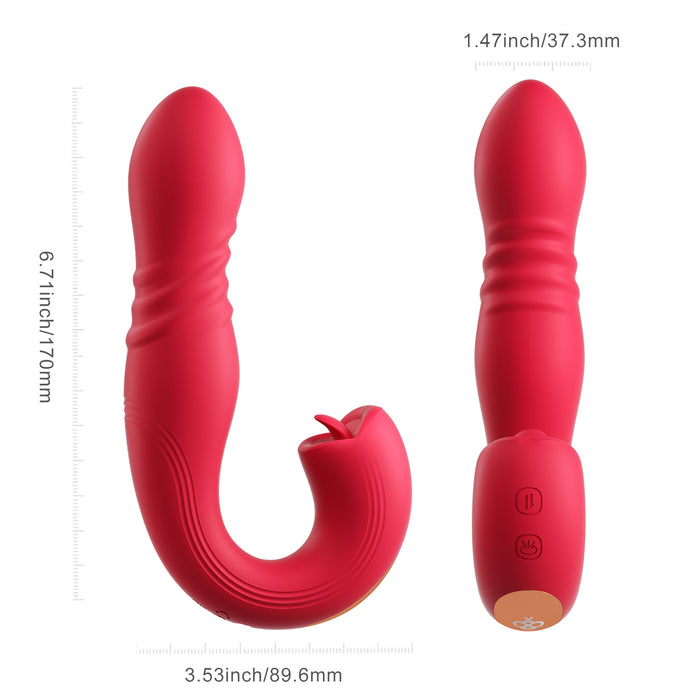 HoneyPlayBox Joi Thrust 2 Vibrator Met App 17 cm