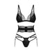 Obsessive Lobellis Lingerie Set 3 Stuks