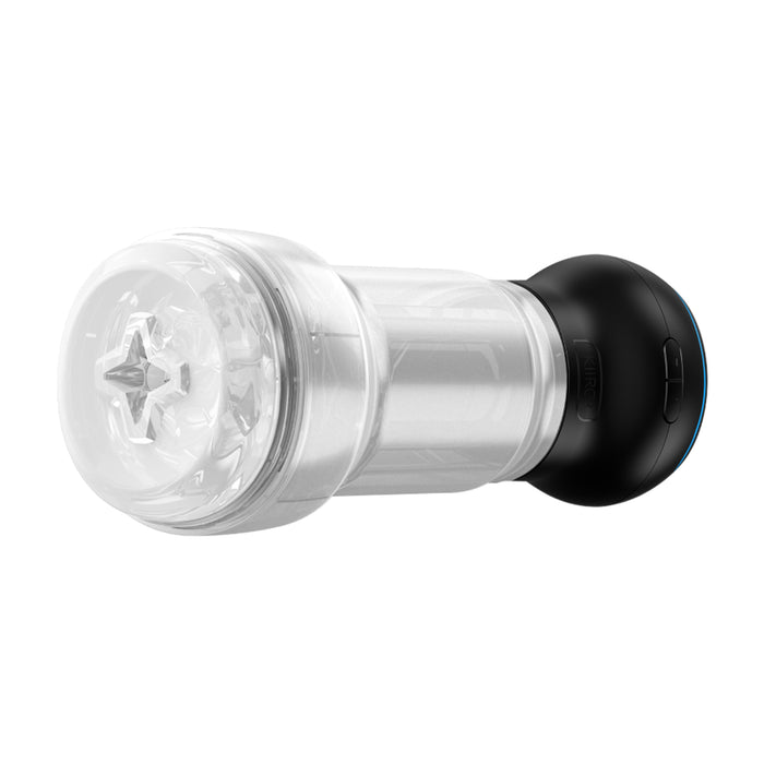 Kiiroo Feel Crystal Pocket Stroker + Powerblow Black