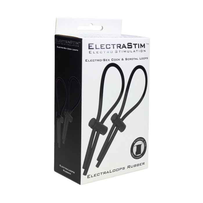 ElectraStim ElectraLoops Adjustable Rubber Electro Cock Rings