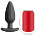 ElectraStim Silicone Noir Rocker Butt Plug 13 cm