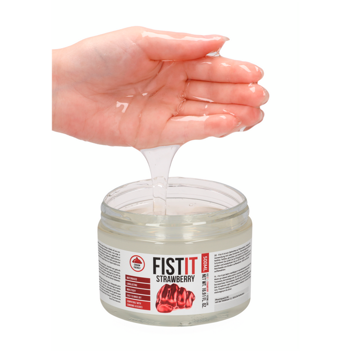 Fist It Strawberry Glijmiddel 500 ml