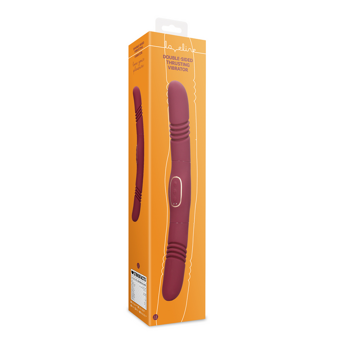 Loveline Double Sided Stotende Vibrator 33 cm