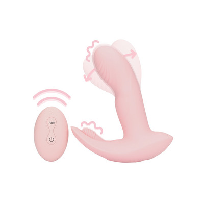 Loveline Wearable Vibrator Cherry Chiffon 13 cm