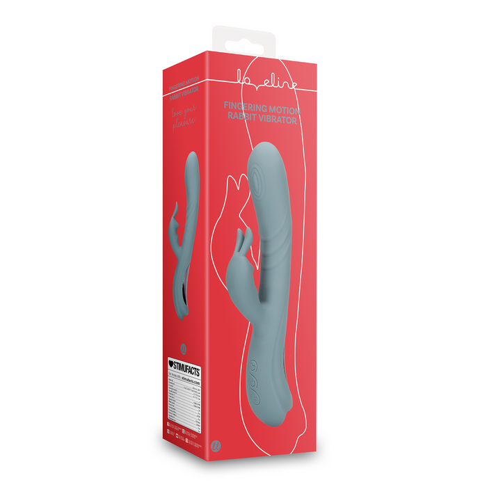 Loveline Fingering Motion Rabbit Vibrator 22 cm