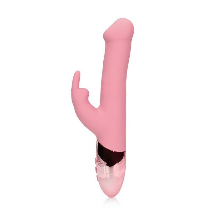 Loveline Roterende Rabbit Vibrator Pink Arabesque 22 cm