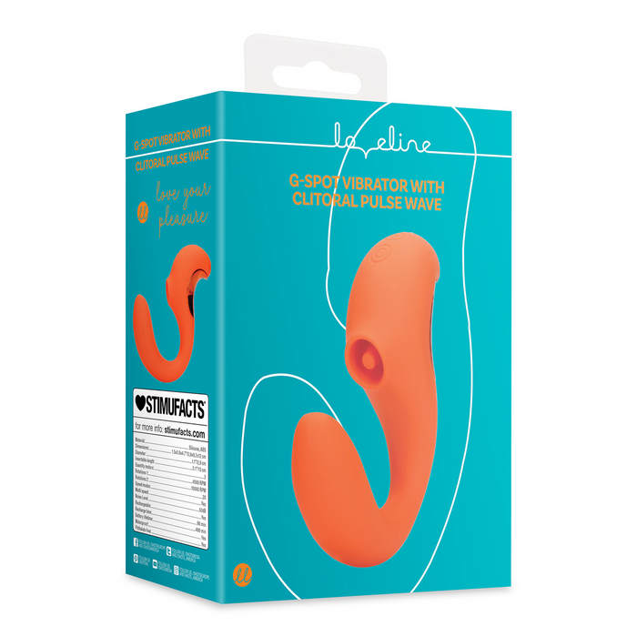 Loveline Pulserende G Spot Vibrator 13 cm