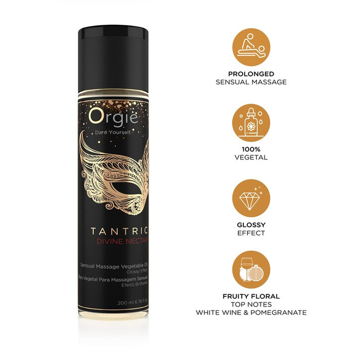 Orgie Tantric Sensuele Massage Olie 200 ml