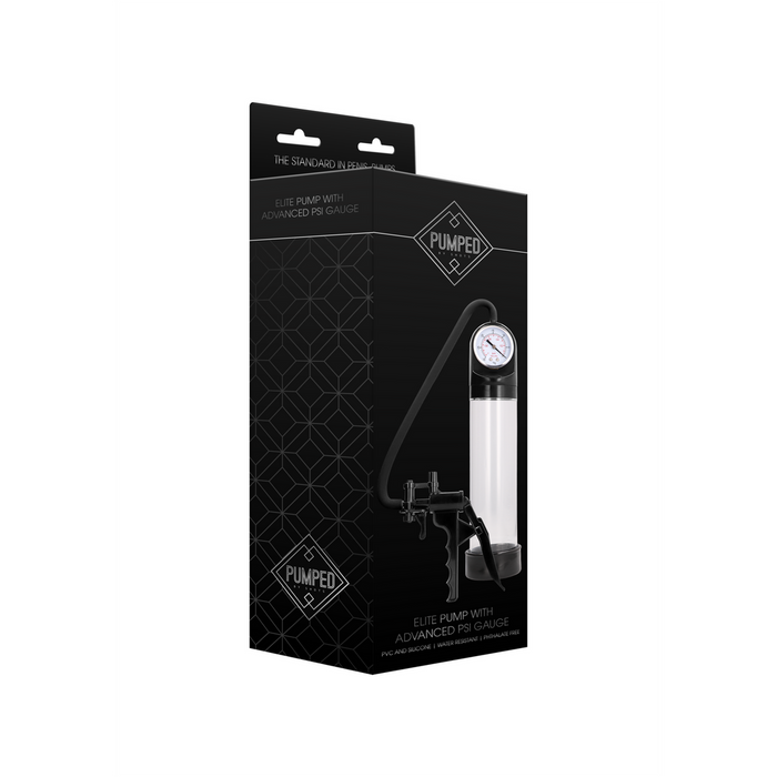 Pumped Elite Penispomp Met Geavanceerde PSI-meter