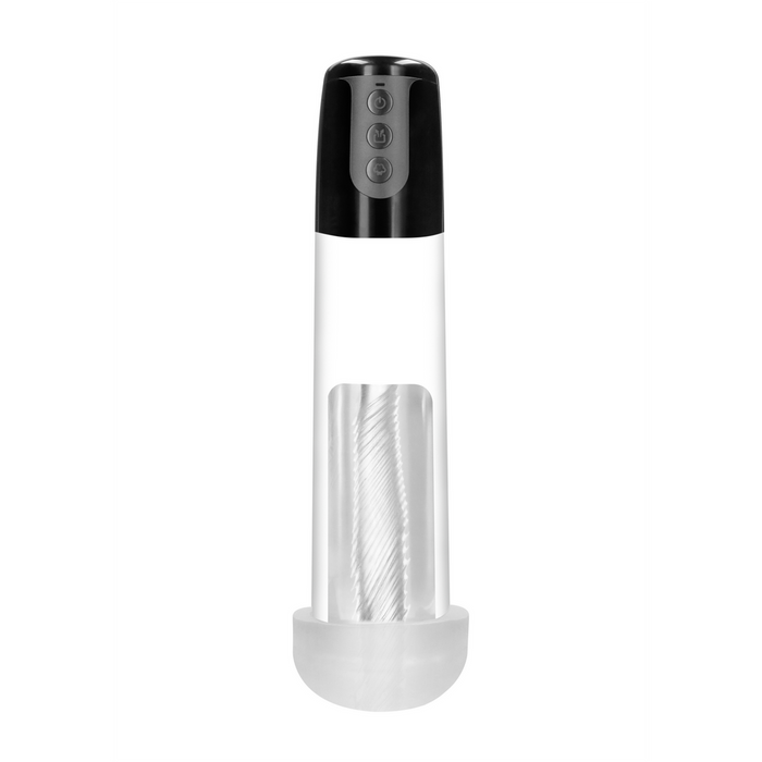 Pumped Automatische Cyber Penispomp Met Sleeve