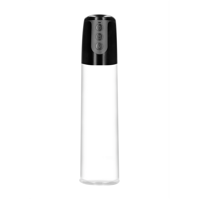 Pumped Automatische Cyber Penispomp Met Sleeve