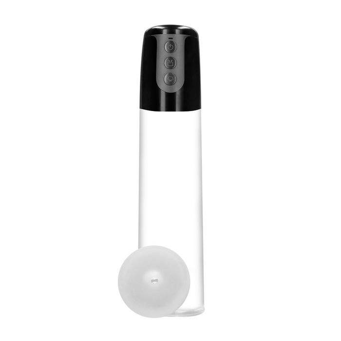 Pumped Automatische Cyber Penispomp Met Sleeve