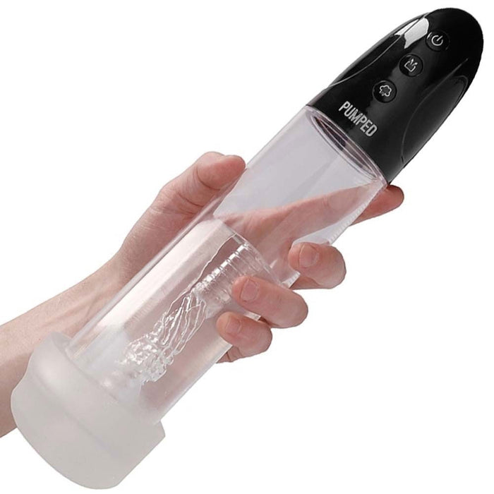 Pumped Cyber Penispomp Met Sleeve