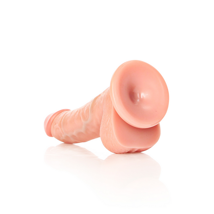 RealRock Gebogen Realistische Dildo Met Ballen 15,5 Cm