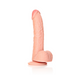 RealRock Gebogen Realistische Dildo Met Ballen 20,5 Cm