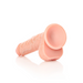 RealRock Rechte Realistische Dildo Met Ballen 18 Cm