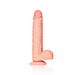 RealRock Rechte Realistische Dildo Met Ballen 23 Cm