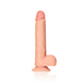 RealRock Rechte Realistische Dildo Met Ballen 28 Cm