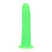 Realrock Slim Realistic Dildo With Suction Cup Glow In The Dark 7'' / 18 Cm