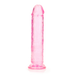 RealRock Crystal Clear Dildo 18 cm