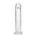 RealRock Crystal Clear Dildo 18 cm