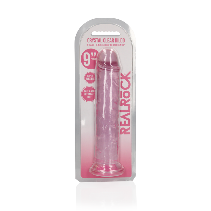 Realrock Straight Realistic Dildo With Suction Cup 9'' / 23