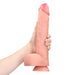 RealRock Rechte Realistische Dildo Met Ballen 33 Cm