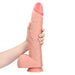 RealRock Rechte Realistische Dildo Met Ballen 38 Cm