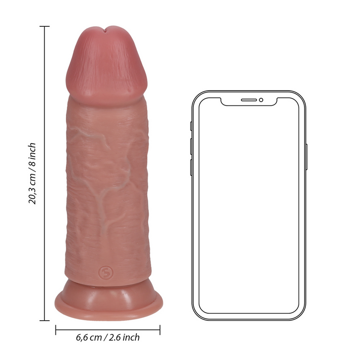 RealRock Extra Dikke Dildo 20,3 Cm