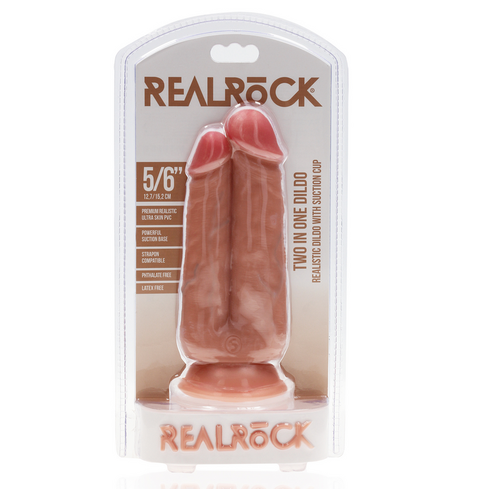 RealRock Two In One Dildo 15,2 Cm