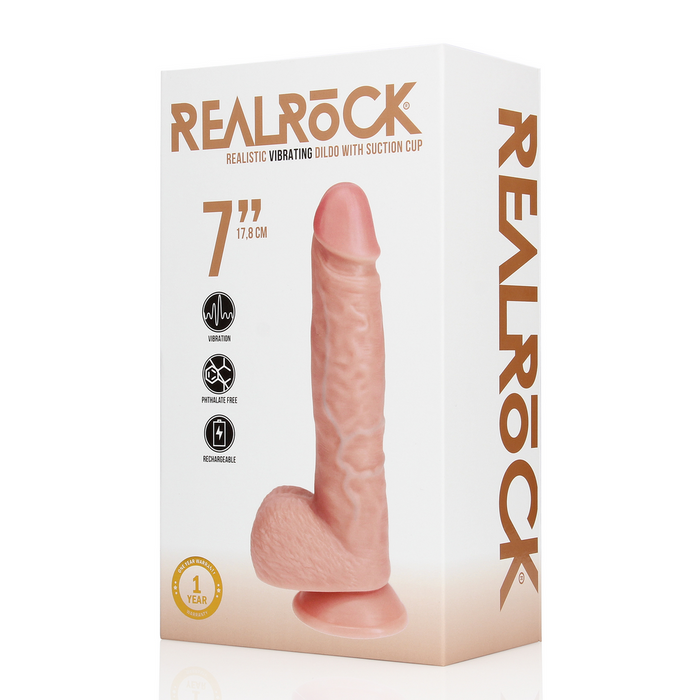 RealRock Vibrerende Dildo 18 Cm