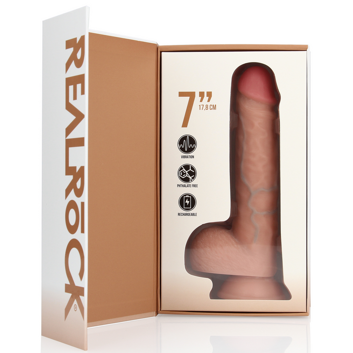 RealRock Vibrerende Dildo 18 Cm