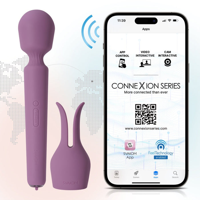 Svakom Emma Neo 2 Wand Vibrator Met App 22 cm