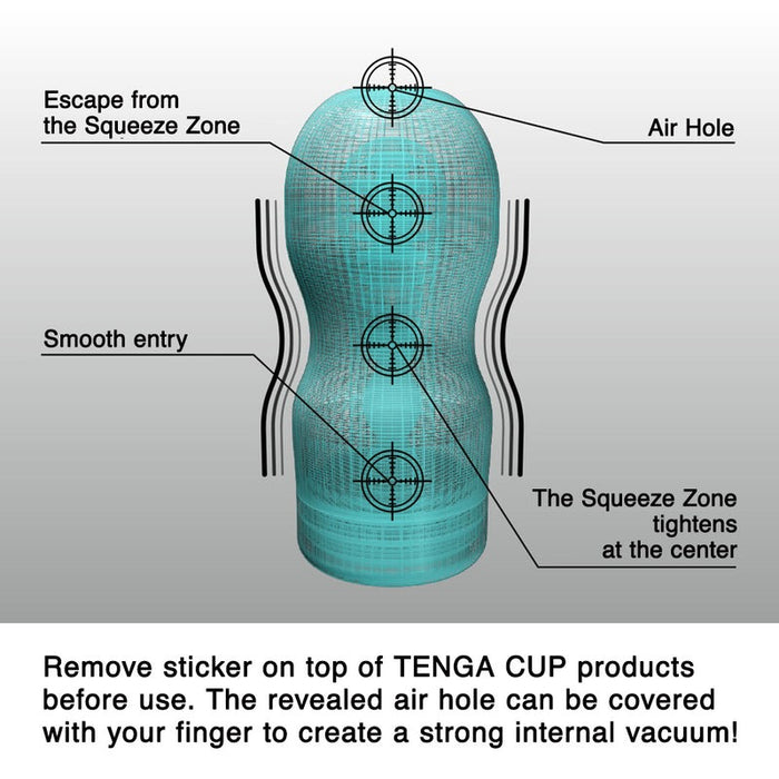 Tenga Original Vacuum Cup Extra Cool Masturbator