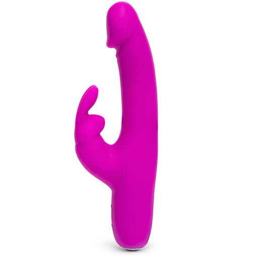 Happy Rabbit Slimline Realistic Rabbit Vibrator Paars